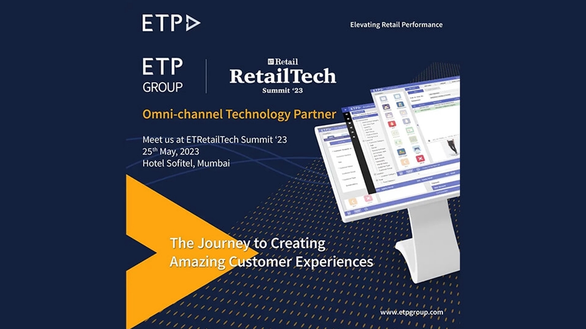 ETP at ETRetail 2023 as Omnichannel Technology Partner